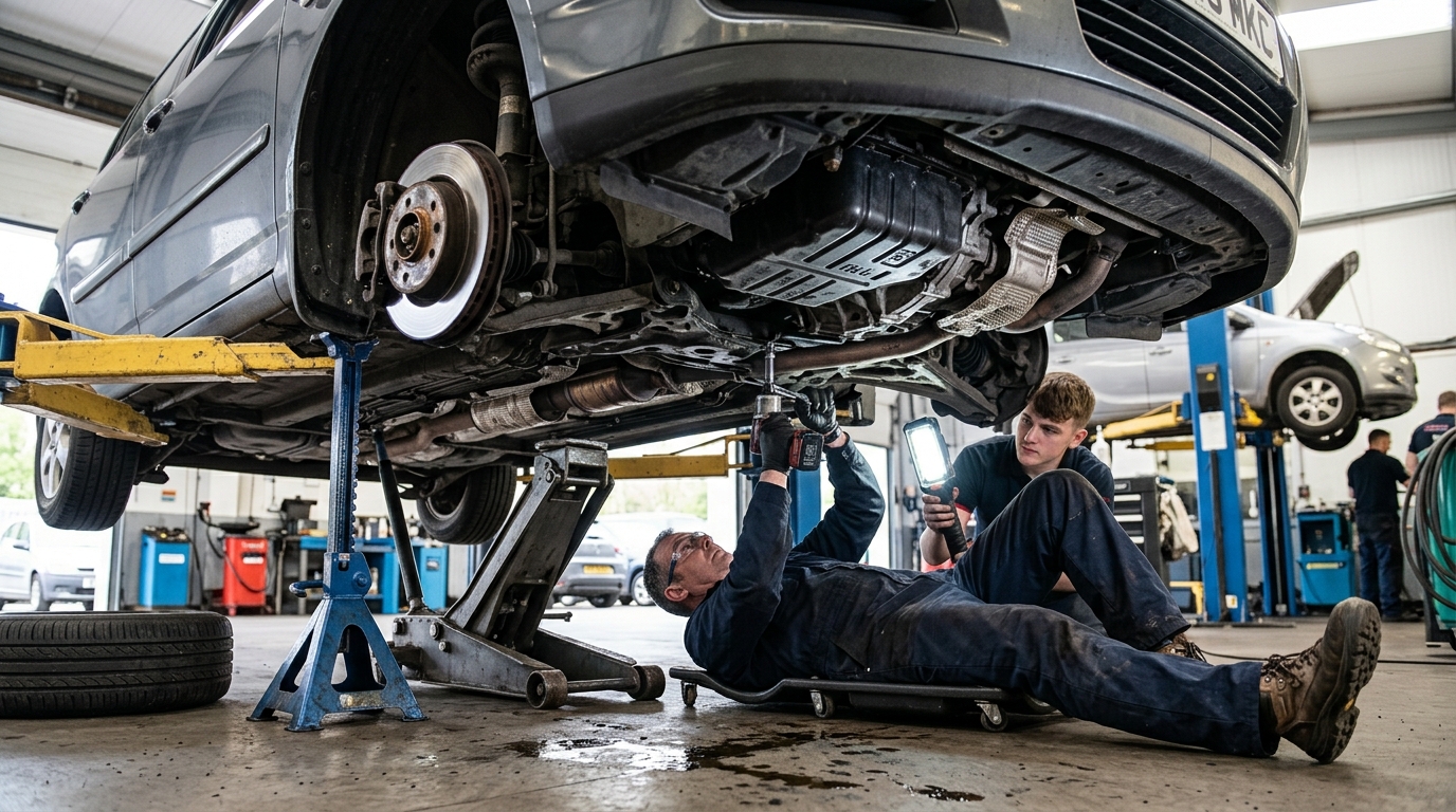 福駿汽車服務廠 底盤檢修